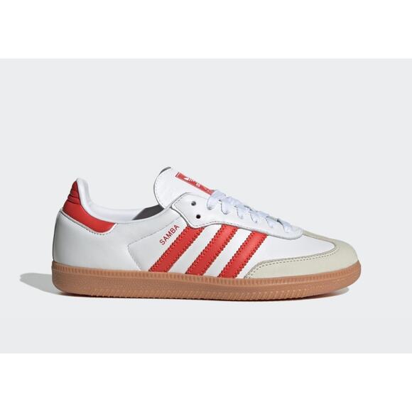 adidas Shoes - adidas | NWOT Men's Size 11 Samba OG White Solar Red Shoes